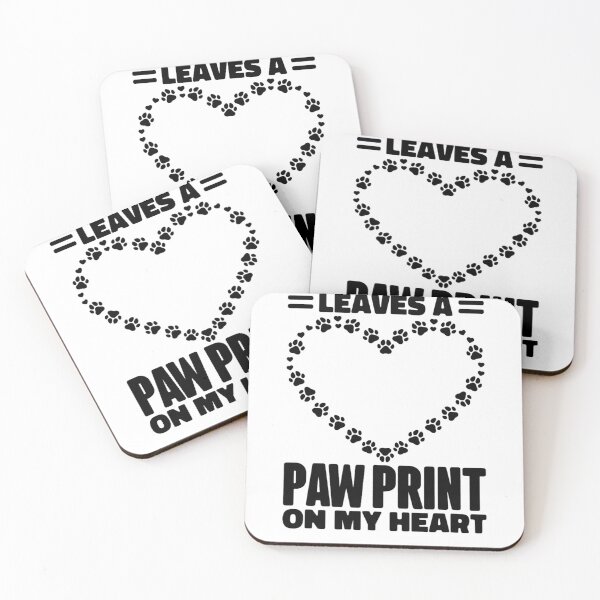 Item preview, Paw Print On My Heart designed and sold by SummitSpo.