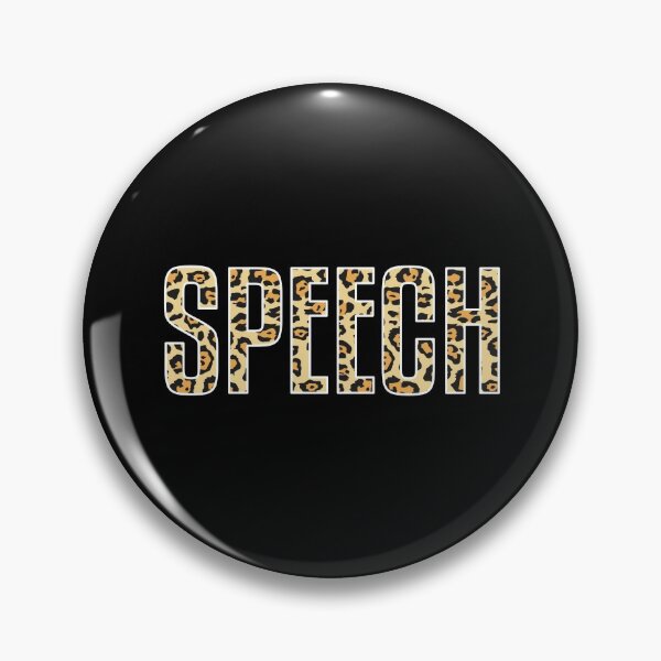Item preview, Speech Leopard Print designed and sold by TheBeastNation.