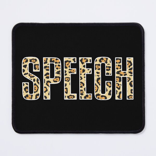 Item preview, Speech Leopard Print designed and sold by TheBeastNation.