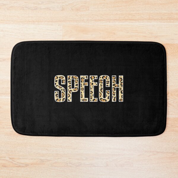Item preview, Speech Leopard Print designed and sold by TheBeastNation.