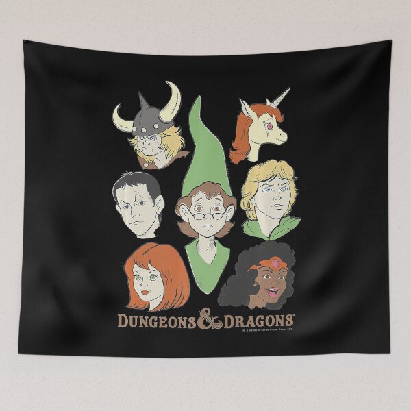 Item preview, Dungeons & Dragons Cartoon Group Shot Premium designed and sold by PhuongTran909.