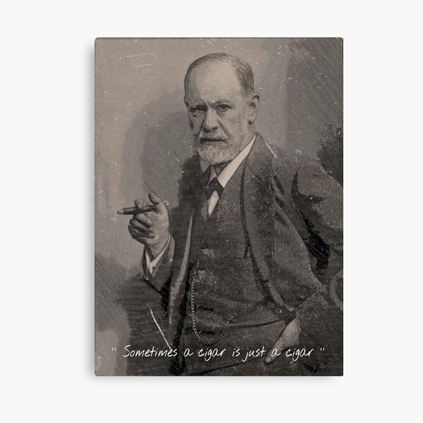 Vista previa del artículo con la obra «Retrato de dibujo de Sigmund Freud basado en una foto.», diseñado y vendido por DBilbao.