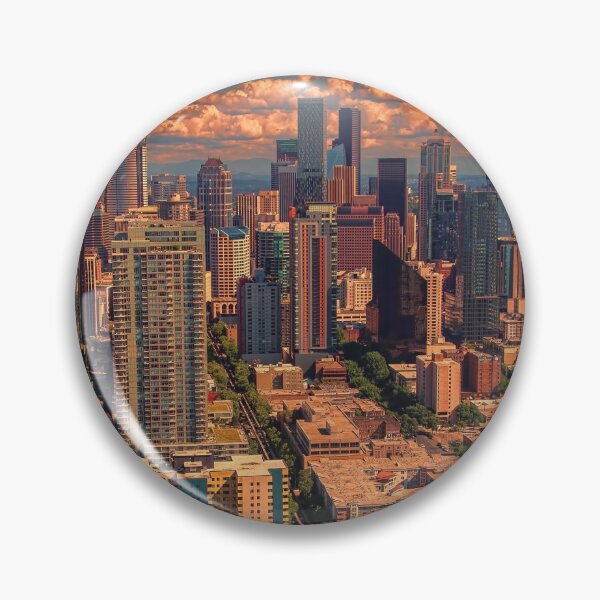 Item preview, USA. Seattle. View from Space Needle.  designed and sold by vadim19.