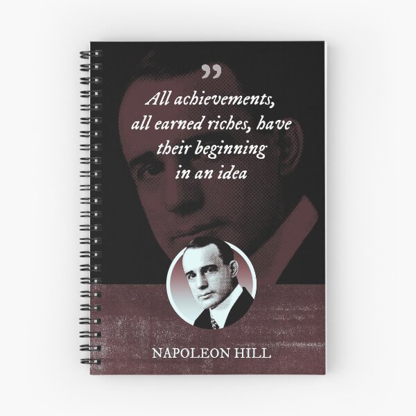 Item preview, Napoleon Hill - All achievements, all earned riches, have their beginning in an idea designed and sold by Syahrasi.