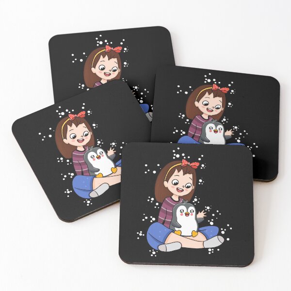 Item preview, Just A Girl Who Loves Penguins  designed and sold by Sagarika M.