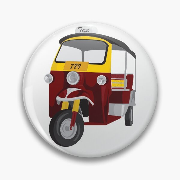 Item preview, Taxi Tuk Tuk Thailand vintage retro classic, taxi car 3 designed and sold by BlareBlare.