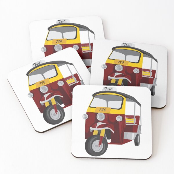 Item preview, Taxi Tuk Tuk Thailand vintage retro classic, taxi car 3 designed and sold by BlareBlare.