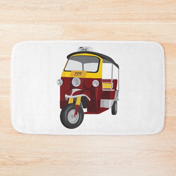 Item preview, Taxi Tuk Tuk Thailand vintage retro classic, taxi car 3 designed and sold by BlareBlare.