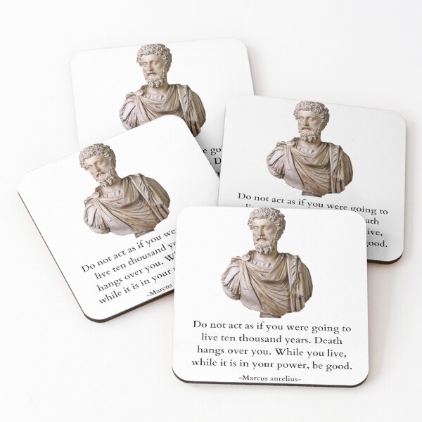 Item preview, While You Live While It Is In Your Power Be Good Quote By Marcus Aurelius designed and sold by Amine-Creation.