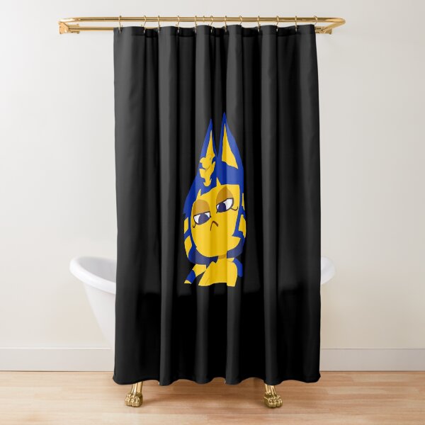 Ankha Tiktok Shower Curtains | Redbubble