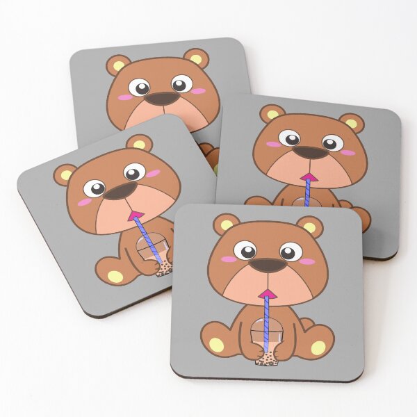 Item preview, Bear With Boba - Cute Bear designed and sold by Avani01.