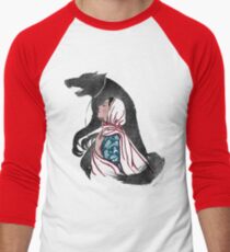Taming of the wolf Men's Baseball ¾ T-Shirt