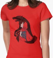 Taming of the wolf Women's Fitted T-Shirt