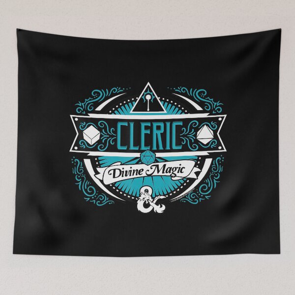 Item preview, Dungeons & Dragons Cleric Divine Magic Logo designed and sold by PhuongTran909.