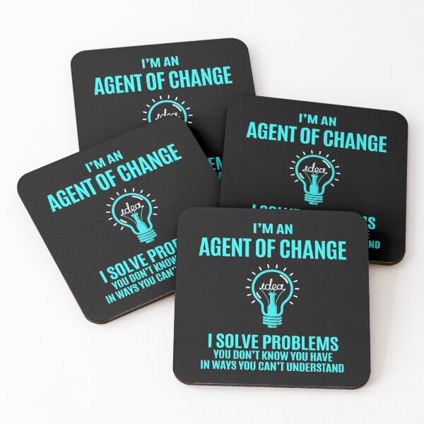 Item preview, Agent Of Change T Shirt - I Solve Problems Gift Item Tee designed and sold by anthonyodo.