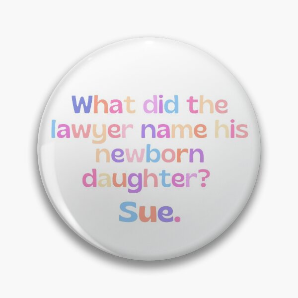Item preview, Lawyer joke/pun - funny lawyer gift (color) #9 designed and sold by PickaSticka.