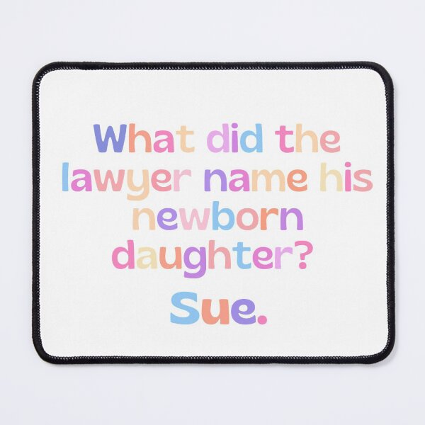 Item preview, Lawyer joke/pun - funny lawyer gift (color) #9 designed and sold by PickaSticka.