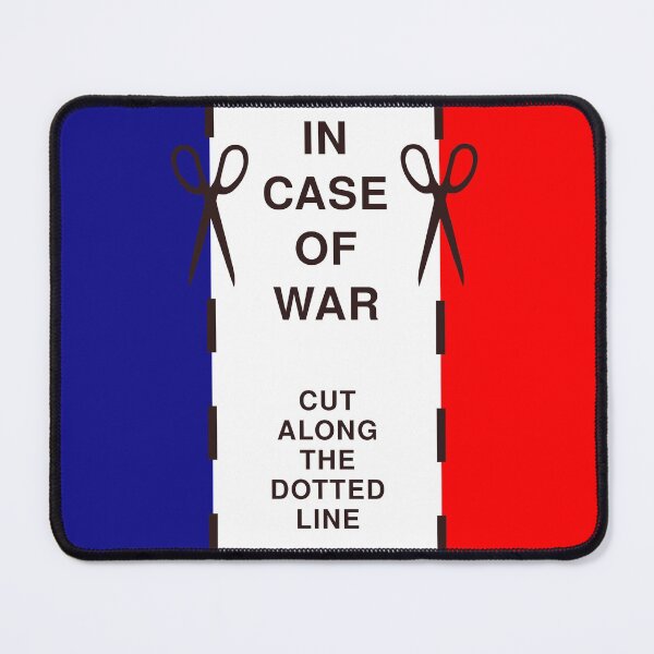 Item preview, In Case of War - Cut Along The Dotted Line designed and sold by SolarCross.