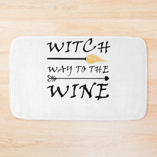 Item preview, Witch Way To The Wine  For Halloween Party, Halloween Gift For Friend, Funny  designed and sold by Simoel12.
