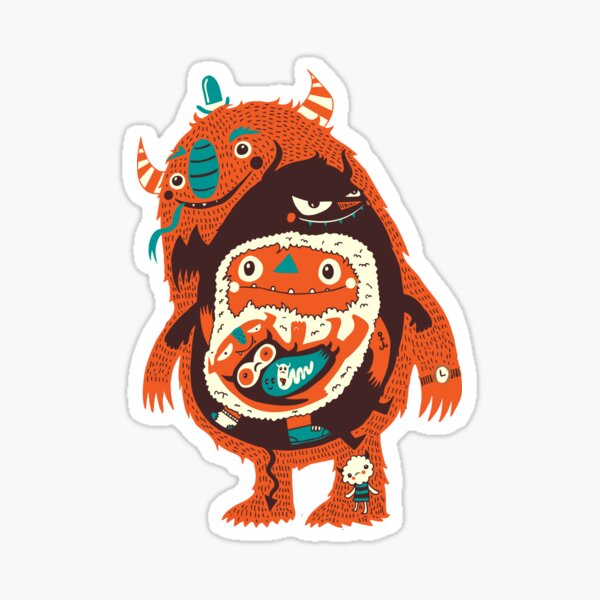 You Are Who You Eat! Sticker
