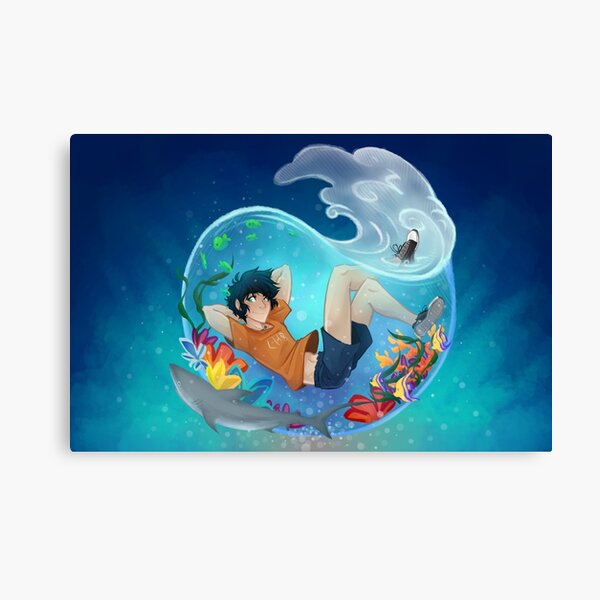 Son of Poseidon Canvas Print for Sale by Arianwen44 | Redbubble Son of Poseidon Canvas Print for Sale by Arianwen44