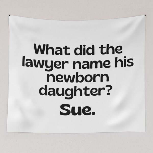 Item preview, Lawyer joke/pun - funny lawyer gift #9 designed and sold by PickaSticka.