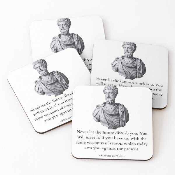 Item preview, Never Let The Future Disturb You, You Will Meet It Quote By Marcus Aurelius designed and sold by Amine-Creation.