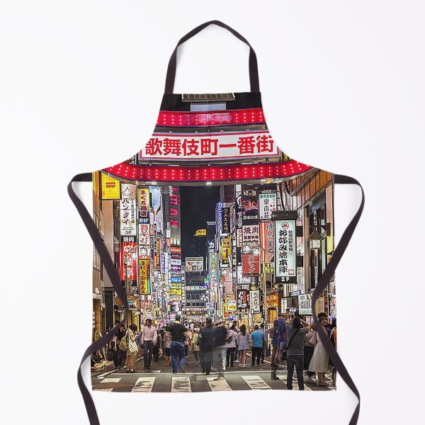 Item preview, Kabukicho Red Gate, Kabukicho Red Light District, Kabikucho Shinjuku Toyko Japan,neon lights, Tom Keys designed and sold by Nostrathomas66.