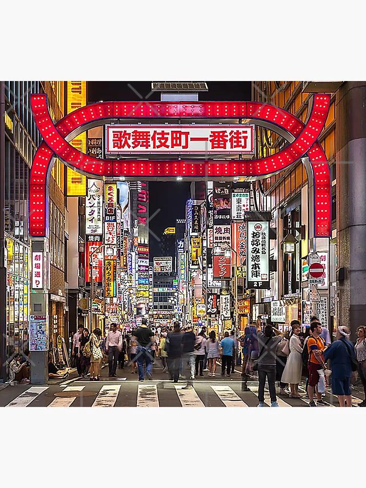 Kabukicho Red Gate, Kabukicho Red Light District, Kabikucho