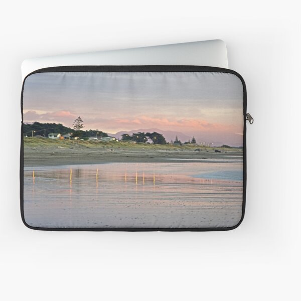 The Bright Lights of Otaki Beach Laptop Sleeve