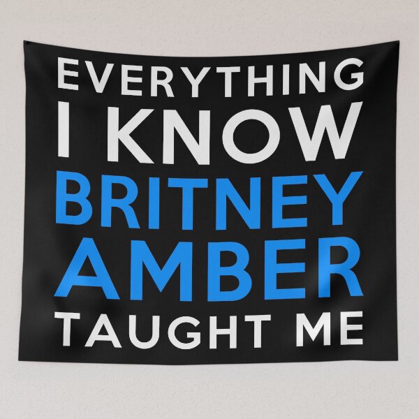 Item preview, Everything i know - Britney Amber designed and sold by 2Girls1Shirt.