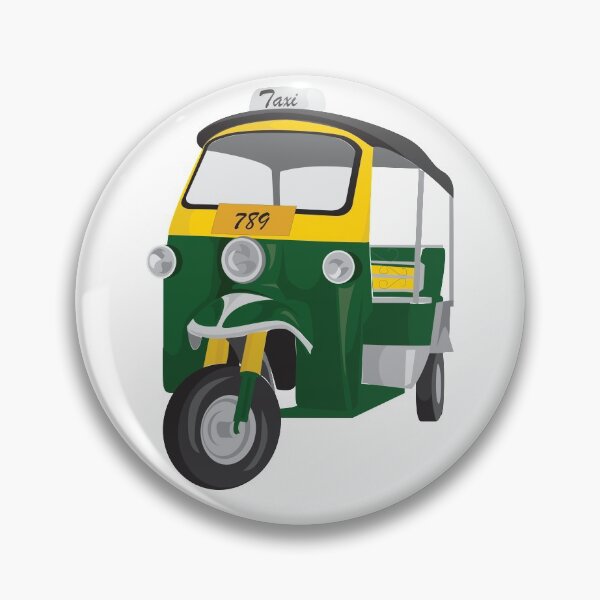 Item preview, Taxi Tuk Tuk Thailand vintage retro classic, taxi car 4 designed and sold by BlareBlare.