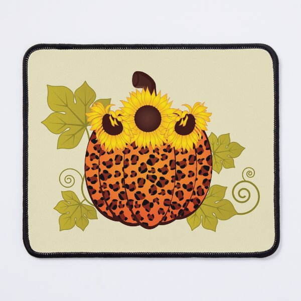 Item preview, Sunflower Pumpkin Leopard designed and sold by CreativeMill.