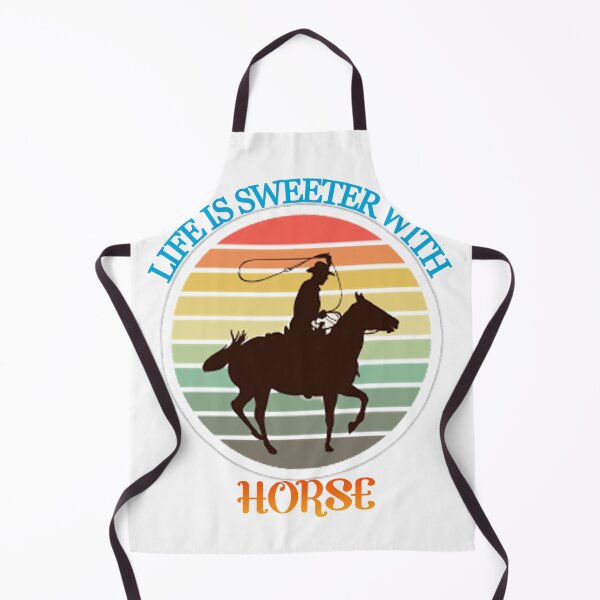 Item preview, LIFE IS SWEETER WITH A HORSE designed and sold by Marakstore.