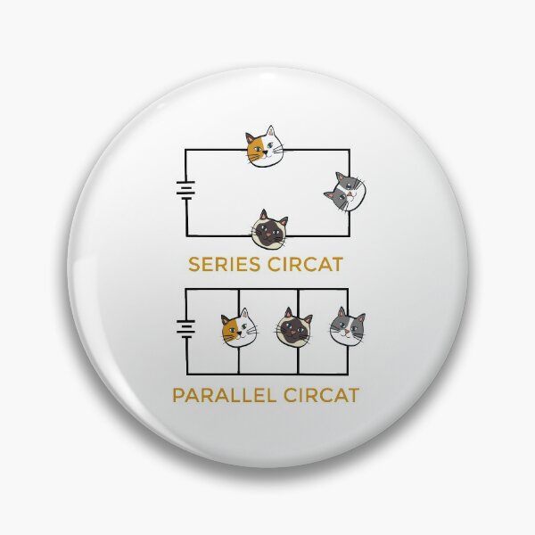 Item preview, Series and parallel circuit- circat designed and sold by EngineersArt.