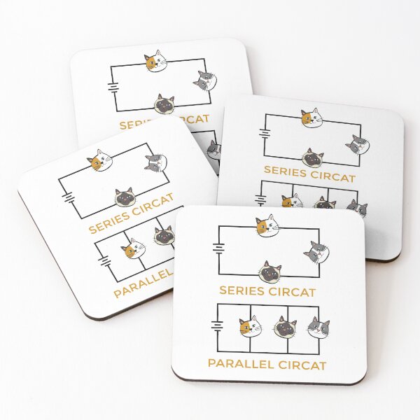Item preview, Series and parallel circuit- circat designed and sold by EngineersArt.