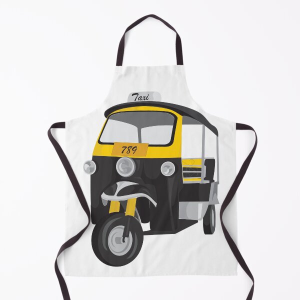 Item preview, Taxi Tuk Tuk Thailand vintage retro classic, taxi car 5 black car designed and sold by BlareBlare.