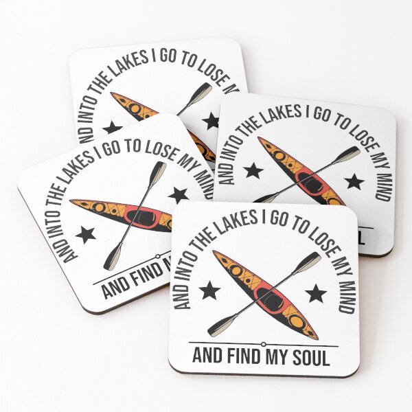 Item preview, I find my soul kayaking kayak water sports saying design designed and sold by brunsch-print.