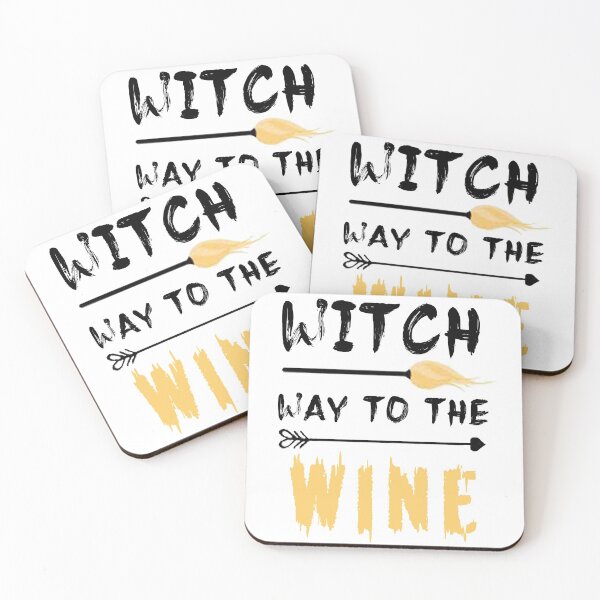 Item preview, Witch Way To The Wine  For Halloween Party, Halloween Gift For Friend, Funny  designed and sold by Simoel12.