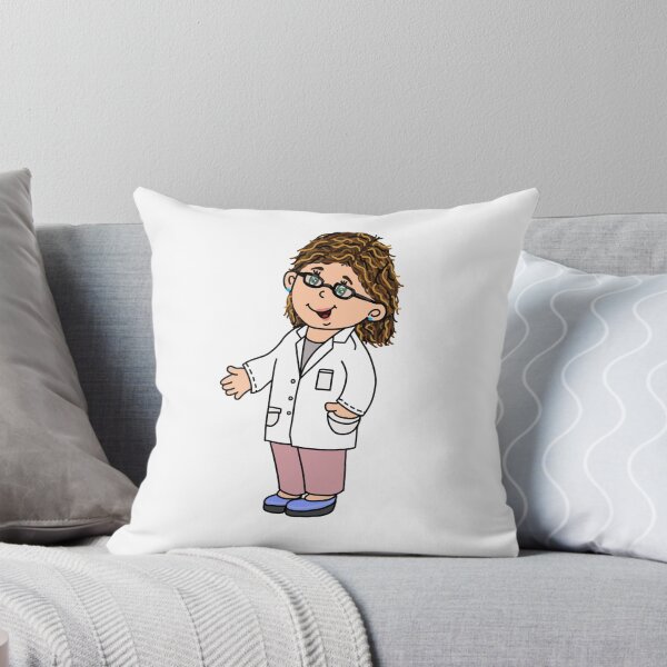 Item preview, Female Doctor/Scientist Cartoon | Body and Bones | Tesni Alys Designs designed and sold by Tesni Alys.