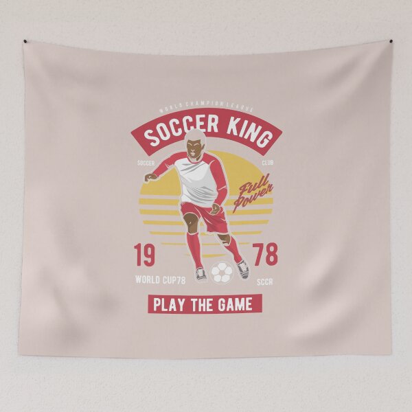 Item preview, SOCCER KING | PLAY THE GAME designed and sold by HASSANBADRI2050.