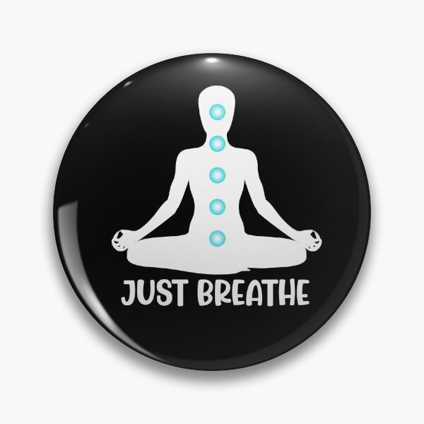 Item preview, Chakra, Just Breathe, Meditation lovers designed and sold by Salman Hino.