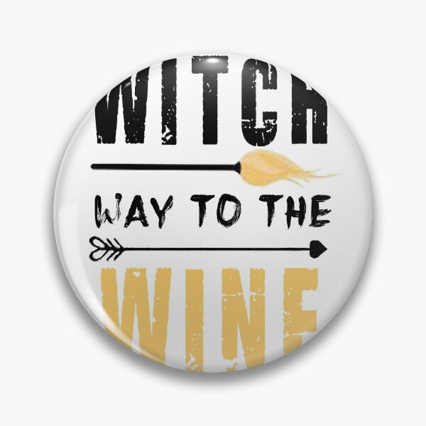 Item preview, Witch Way To The Wine  For Halloween Party, Halloween Gift For Friend, Funny  designed and sold by Simoel12.