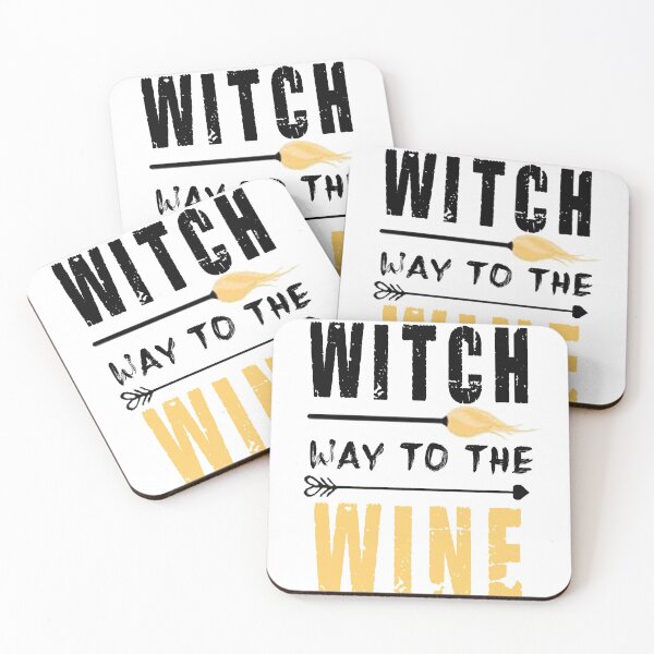 Item preview, Witch Way To The Wine  For Halloween Party, Halloween Gift For Friend, Funny  designed and sold by Simoel12.