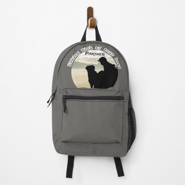 Item preview, Hiking with my dog | dog lover quote designed and sold by NathBros.