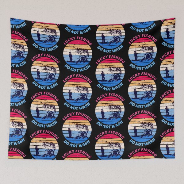Item preview, Lucky Fishing Do Not Wash designed and sold by SUNarea.