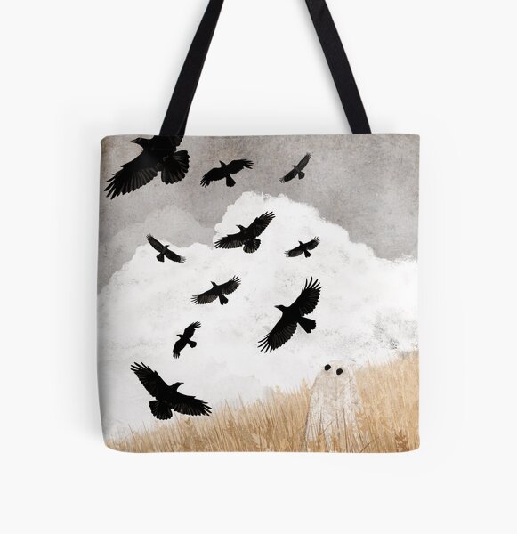 Walter and The Crows All Over Print Tote Bag