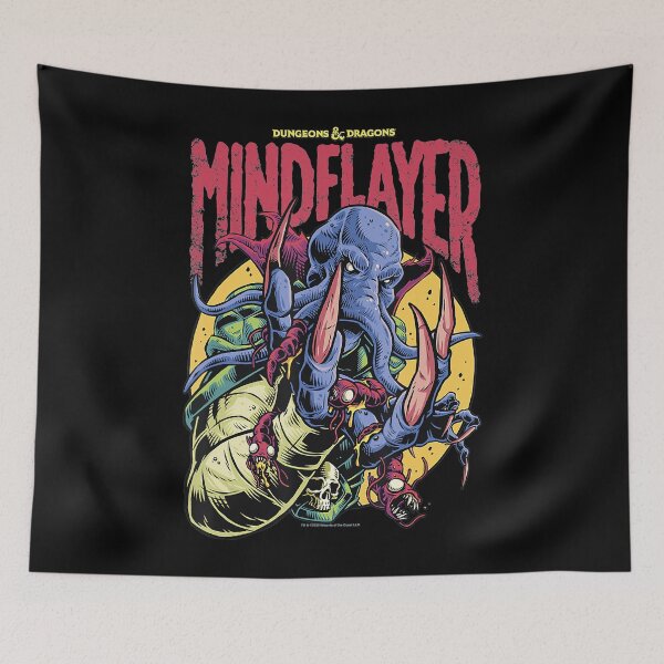 Item preview, Dungeons & Dragons Mindflayer Logo designed and sold by PhuongTran909.