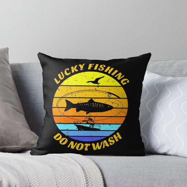 Item preview, Lucky Fishing Do Not Wash designed and sold by SUNarea.