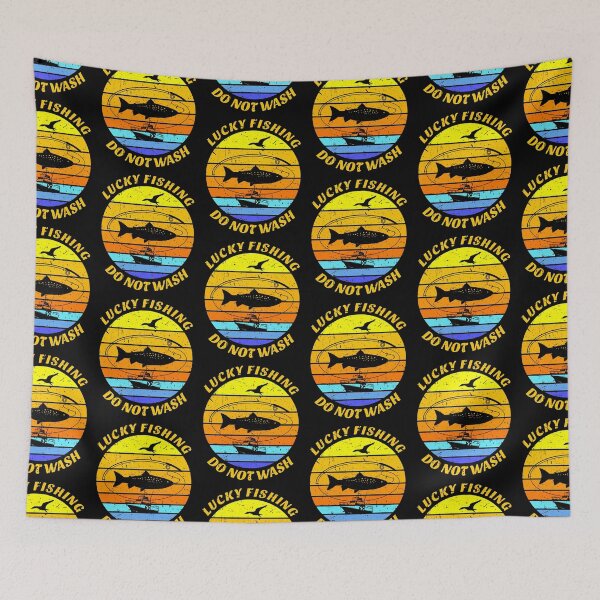 Item preview, Lucky Fishing Do Not Wash designed and sold by SUNarea.